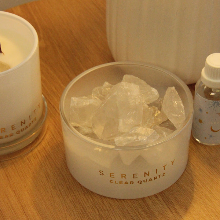 Healing Clear Quartz Crystal Potpourri & Oil