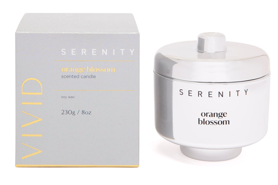 Serenity Vivid Orange Blossom Candle 230g