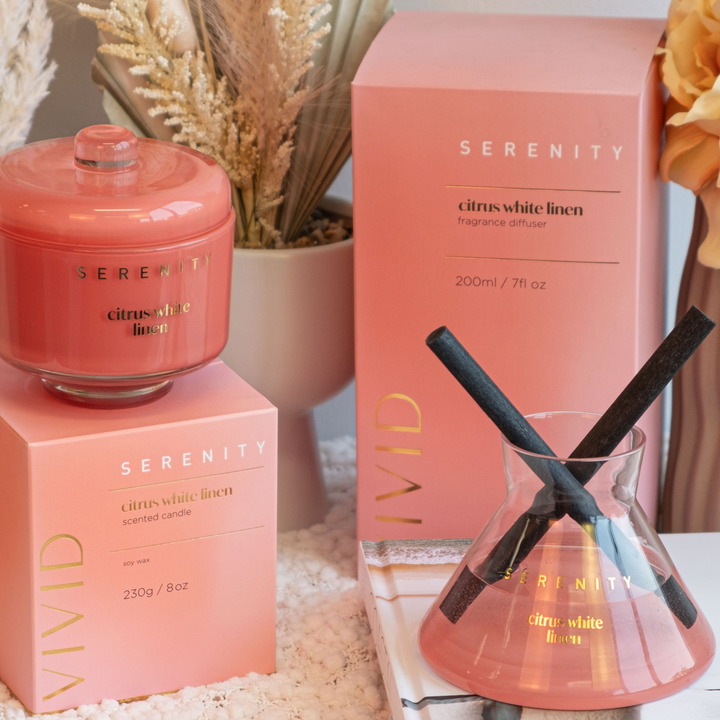 Citrus White Linen 200ml Diffuser