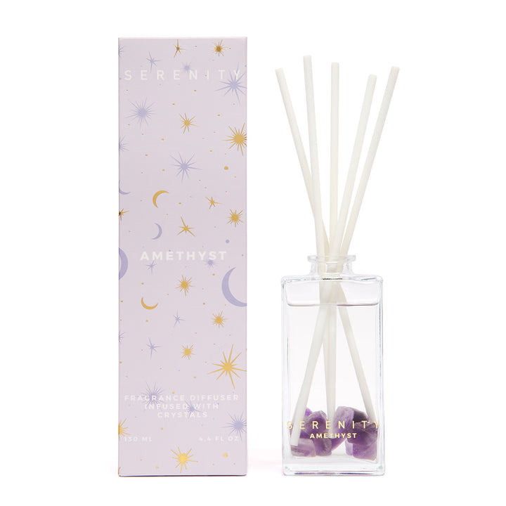 Serenity Amethyst Crystal Diffuser 130ml