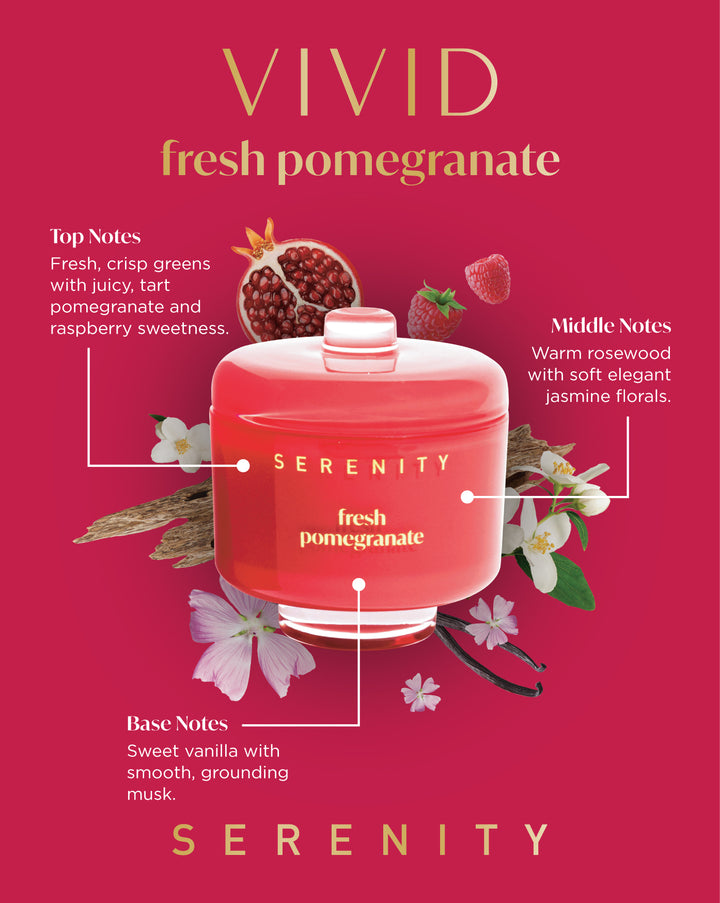 Fresh Pomegranate 230g Candle