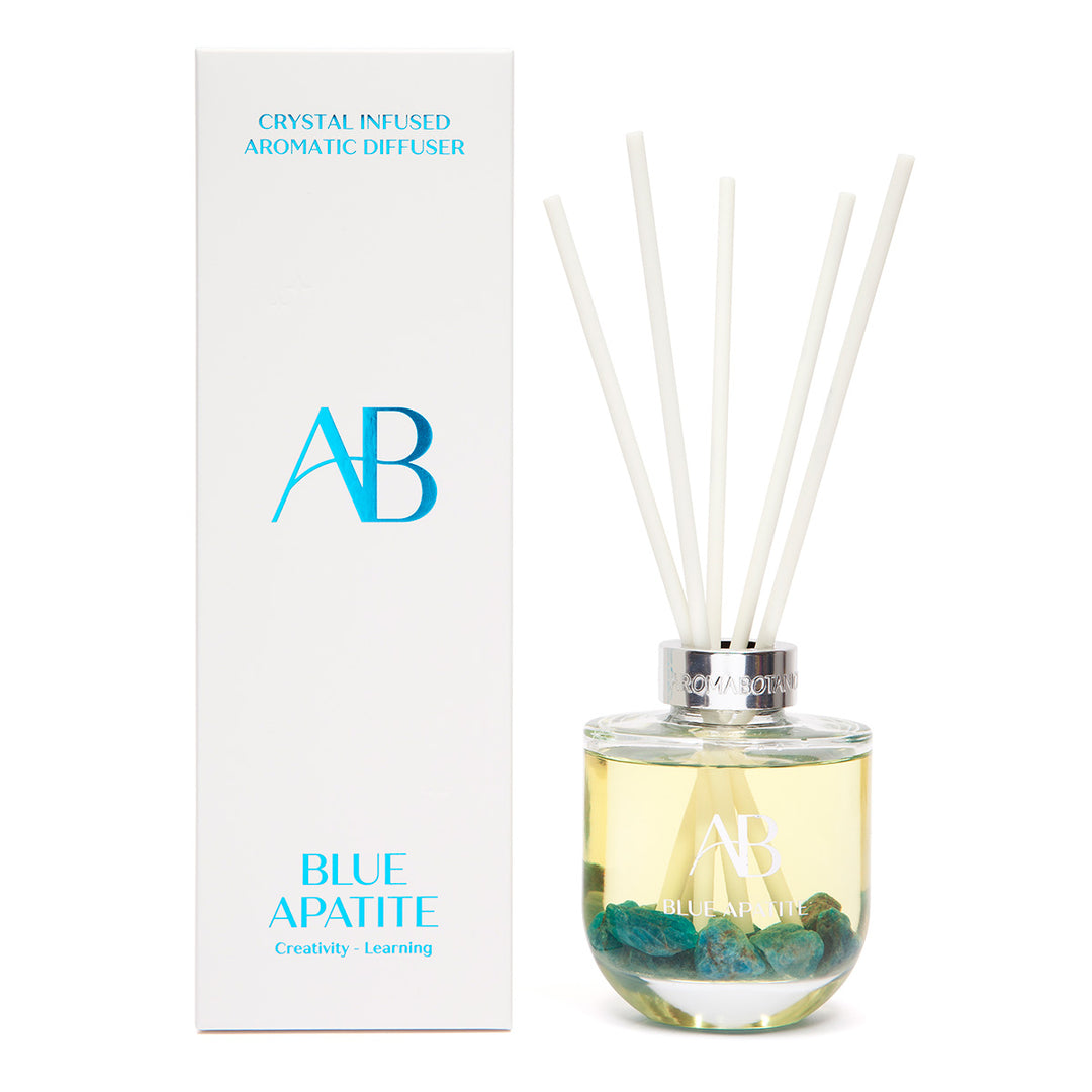 Aromabotanical Blue Apatite Crystal Diffuser 200ml