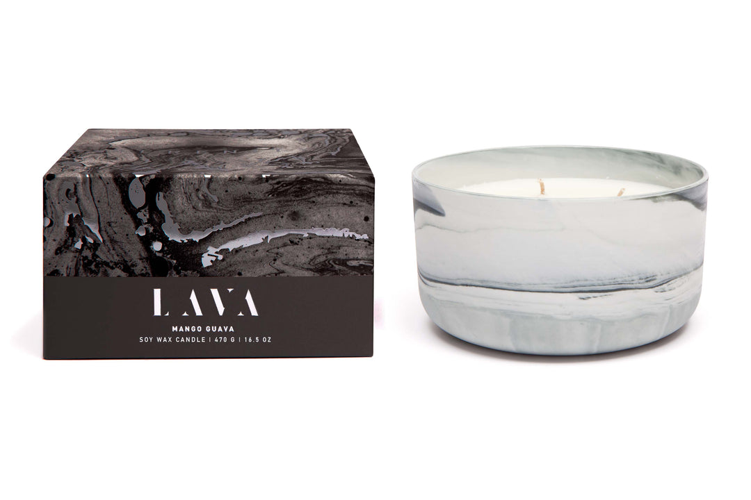 Serenity Lava Mango Guava Large Candle 470g