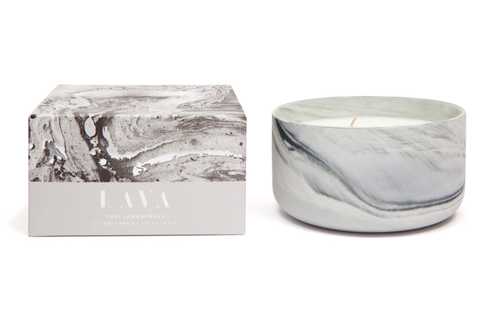 Serenity Lava Thai Lemongrass Large Candle 470g