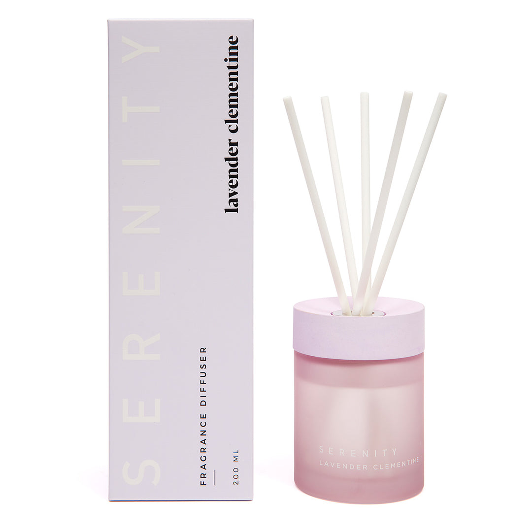 Serenity Coloured Core Lavender Clementine Diffuser 200ml