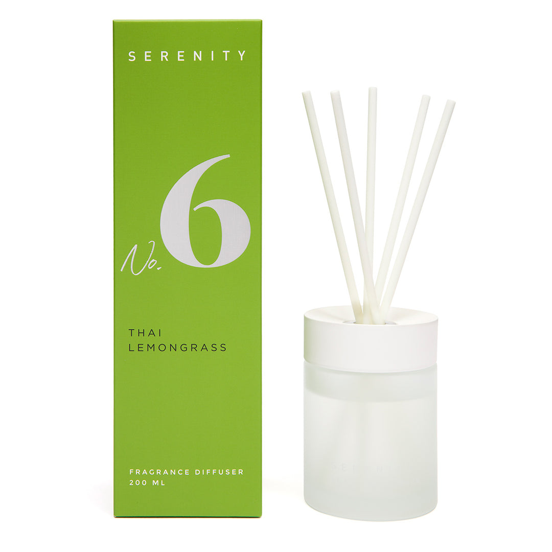 Serenity Numbered Core Thai Lemongrass Diffuser 200ml