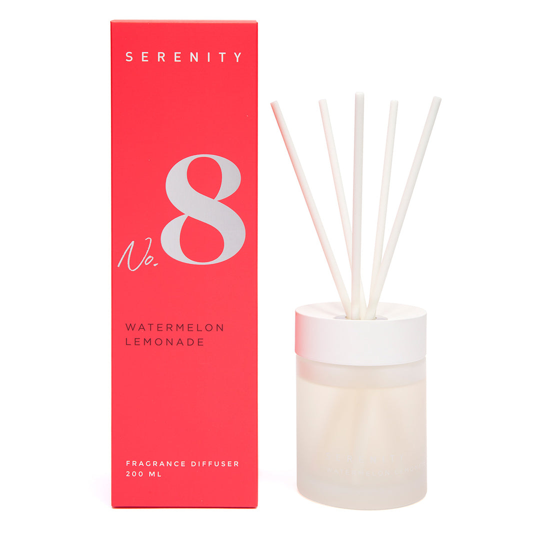 Serenity Numbered Core Watermelon Lemonade Diffuser 200ml