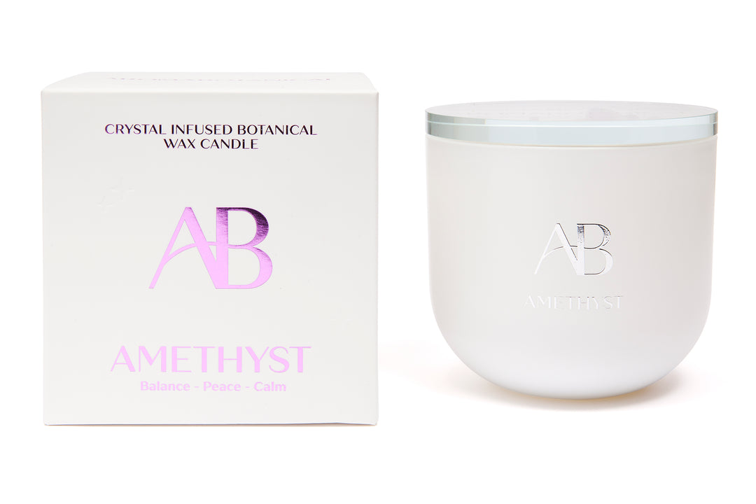 Aromabotanical Amethyst Crystal Candle 340g