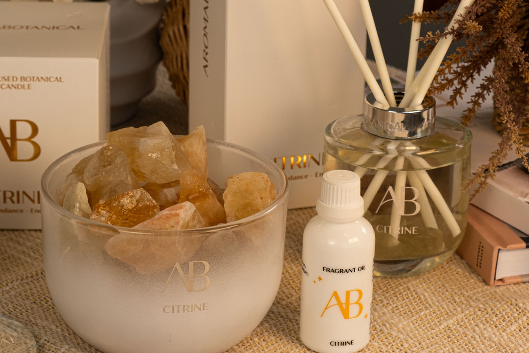 Citrine Crystal Potpourri & Oil