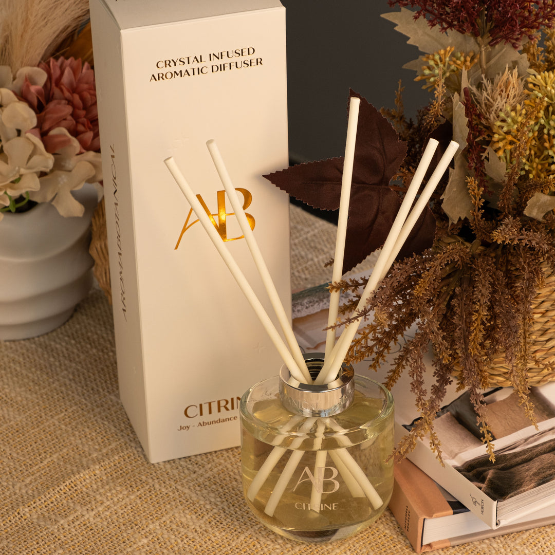 Citrine Crystal 200ml Diffuser