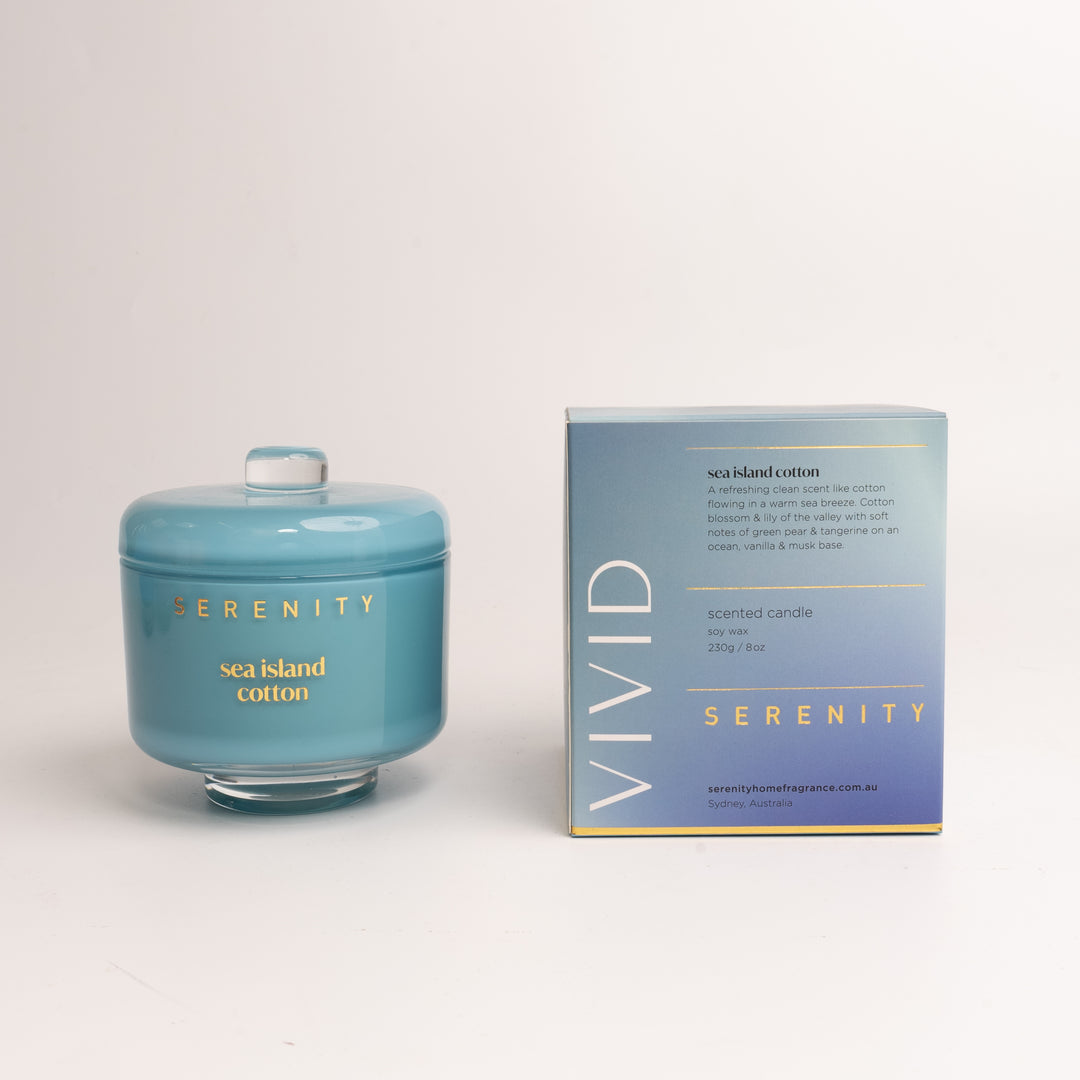 Sea Island Cotton 230g Candle