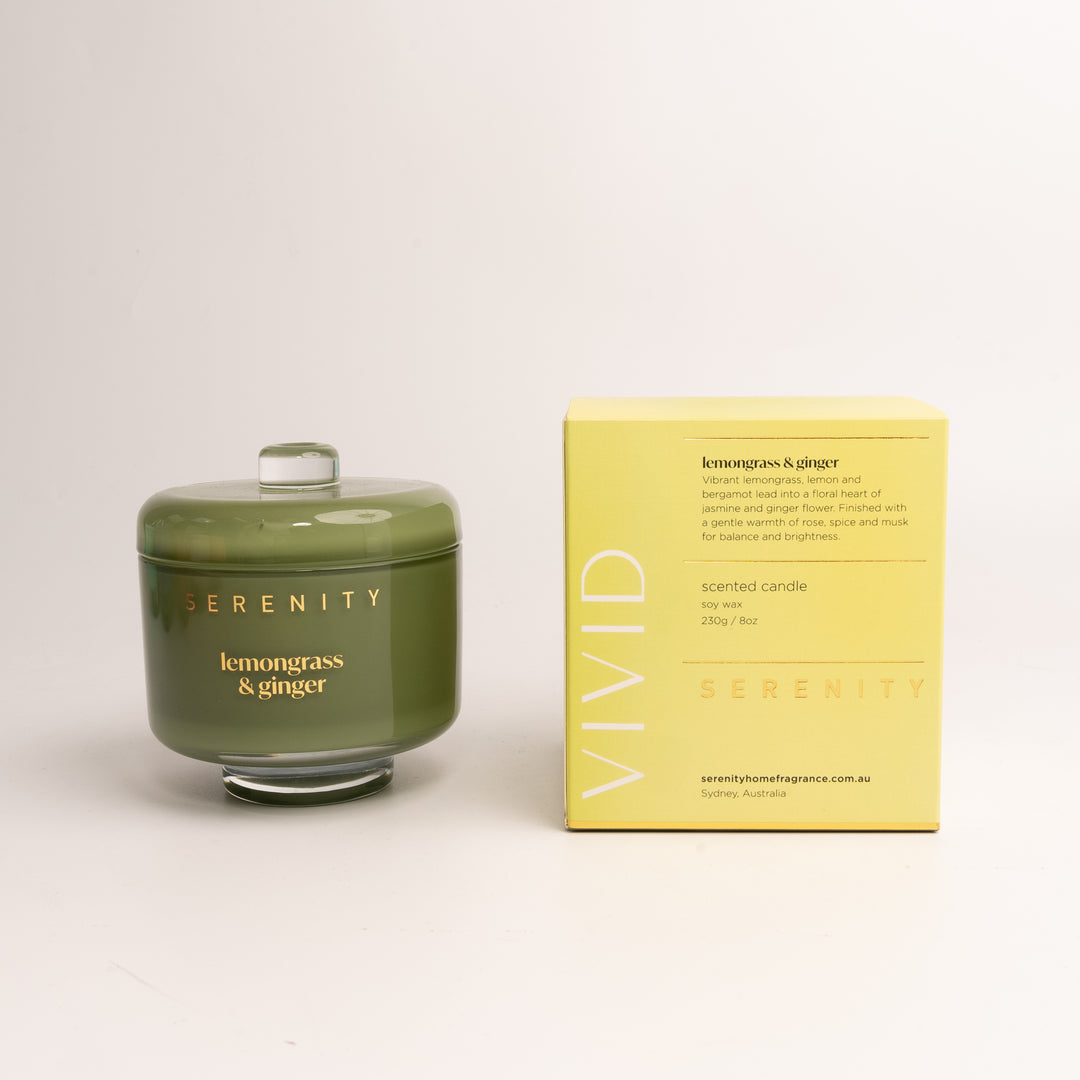 Lemongrass and Ginger 230g Candle