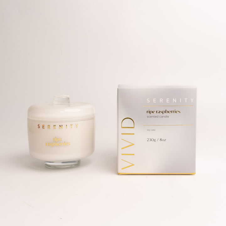 Ripe Raspberries 230g Candle