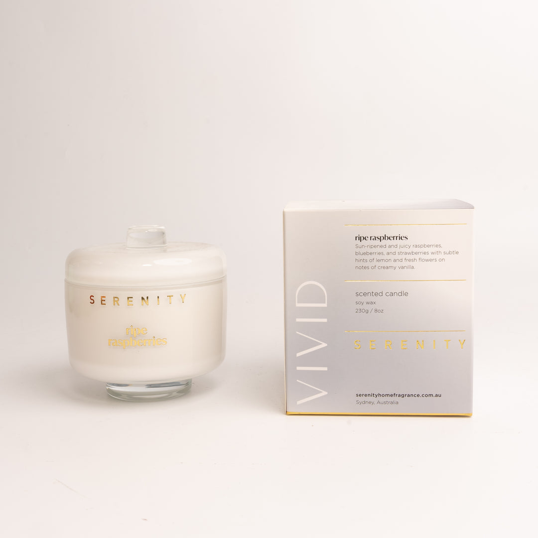 Ripe Raspberries 230g Candle
