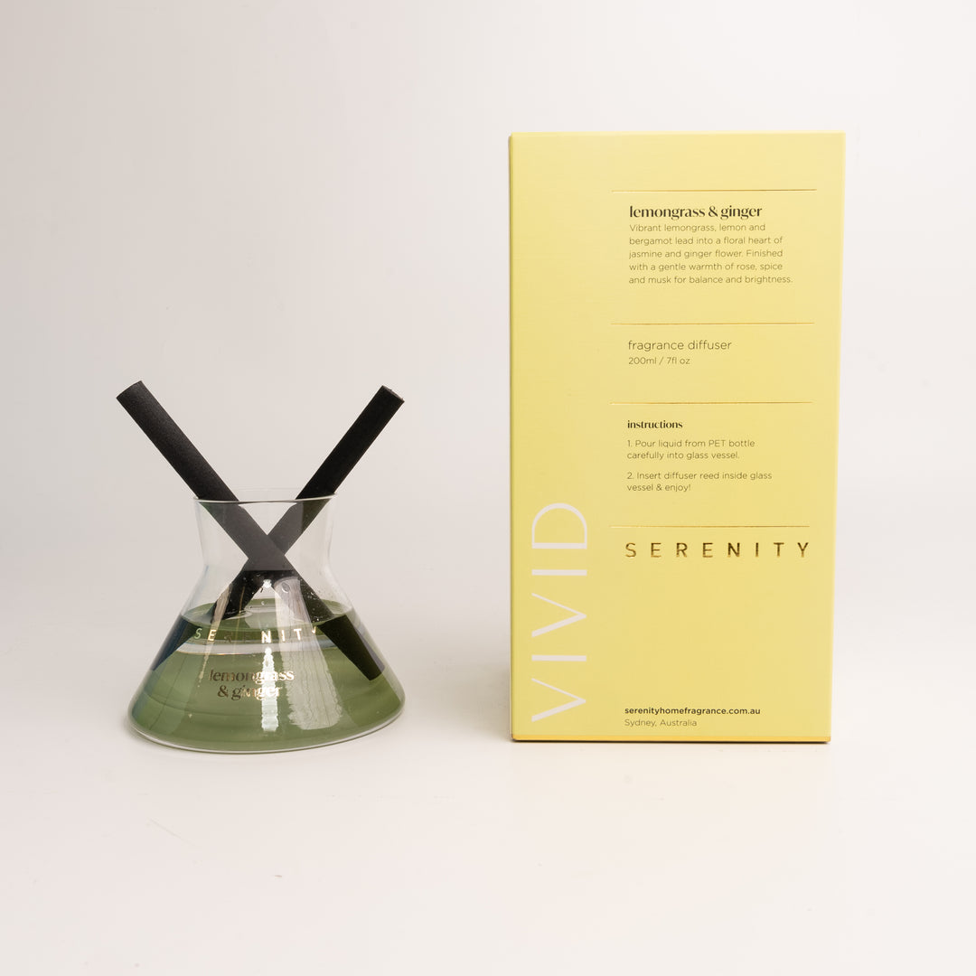 Lemongrass and Ginger 200ml Diffuser
