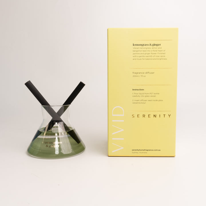 Lemongrass and Ginger 200ml Diffuser