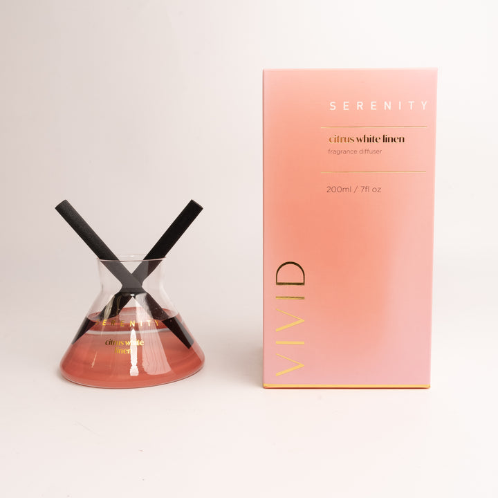 Citrus White Linen 200ml Diffuser