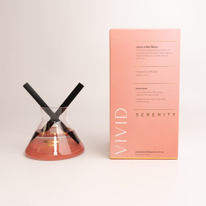 Citrus White Linen 200ml Diffuser
