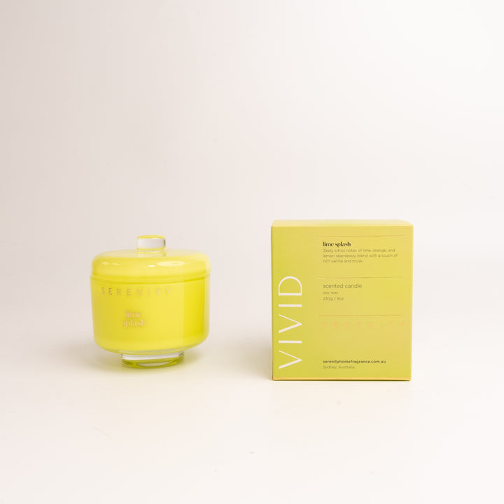 Lime Splash 230g Candle