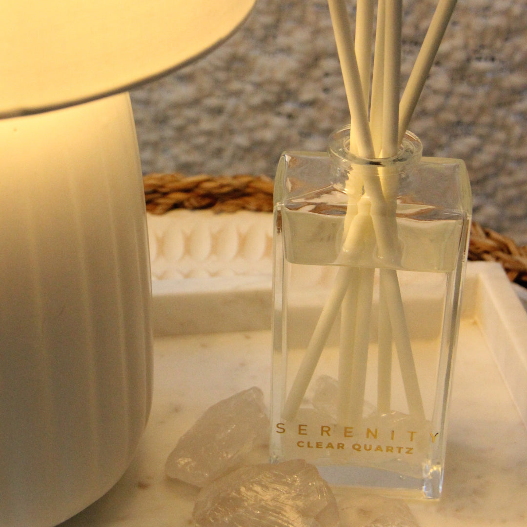 Healing Clear Quartz Crystal 130ml Diffuser