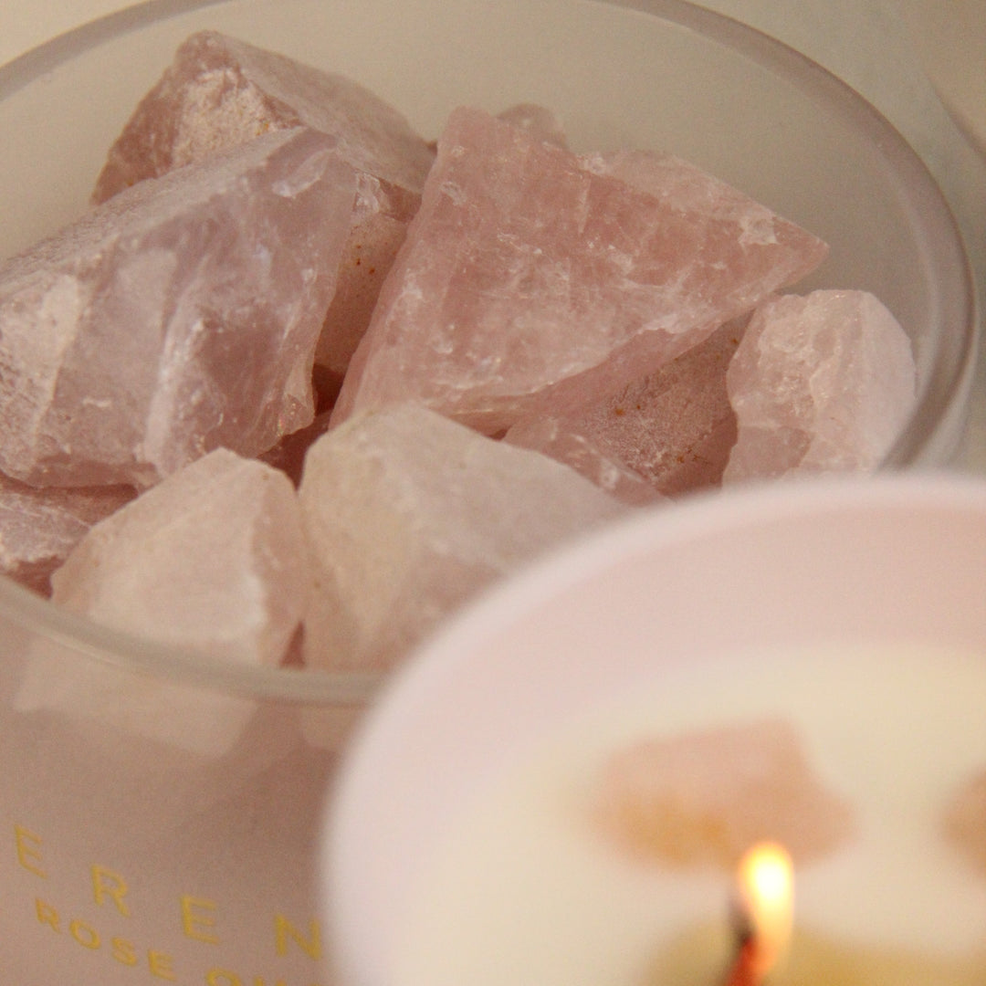 Love Rose Quartz Crystal Potpourri & Oil