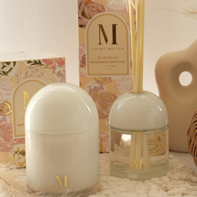 Mediterranean Lemon & Peach 300ml Diffuser