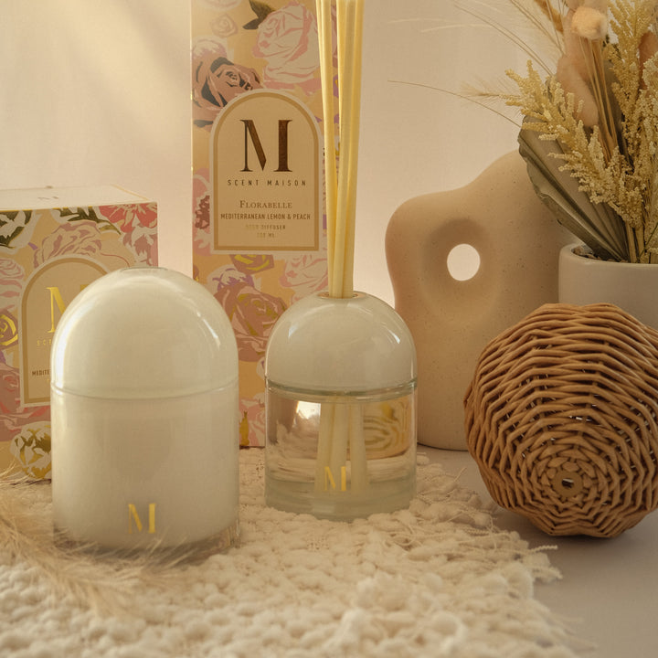 Mediterranean Lemon & Peach 300ml Diffuser