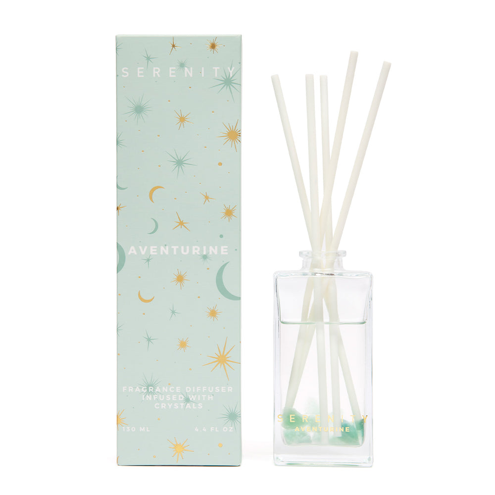 Serenity Abundance Aventurine Crystal Diffuser 130ml