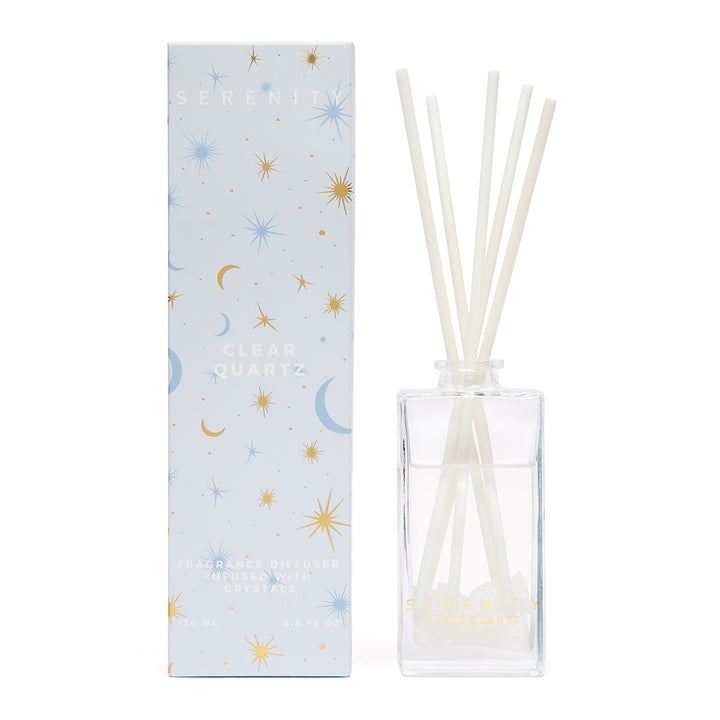 Serenity Clear Quartz Crystal Diffuser 130ml