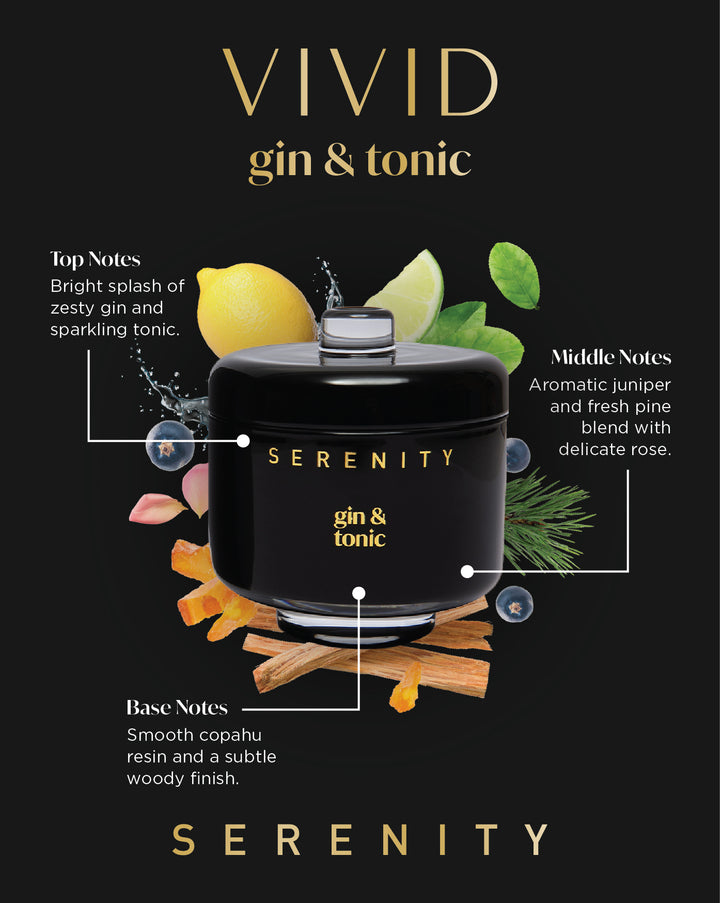 Gin & Tonic 230g Candle