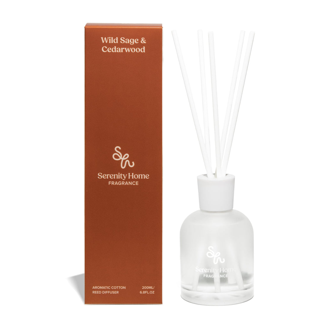 Wild Sage & Cedarwood 200ml Diffuser – Home Fragrance Co. AU Retail