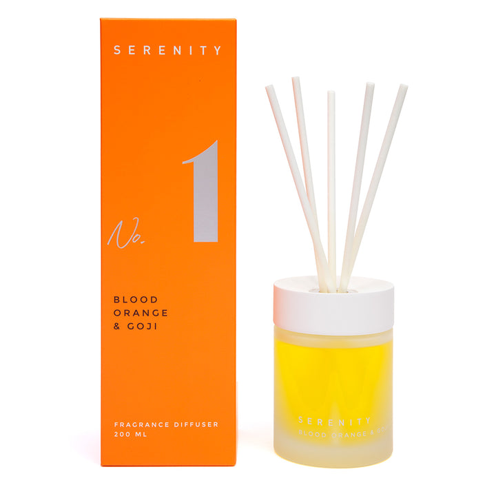 Serenity Numbered Core Blood Orange & Goji Diffuser 200ml